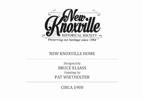 Historic New Knoxville Home- Back